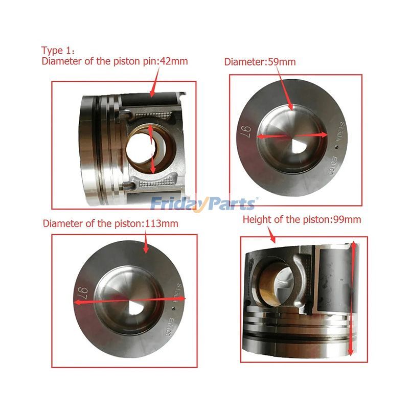 Kit de rénovation et de reconstructionpour Moteur,Pelle,Camion