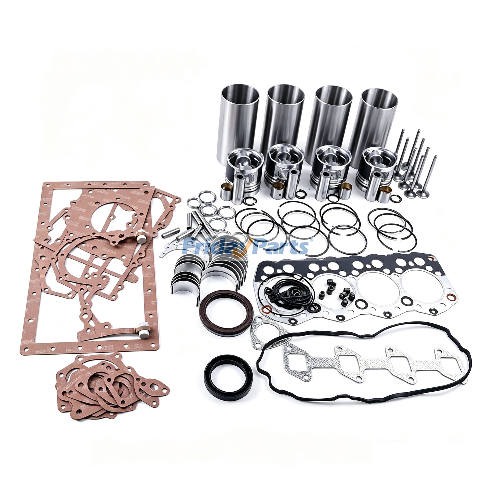 Overhaul Rebuild Kit for Mitsubishi Engine S4S Clark Forklift Truck CDP20 CDP25 CDP30 CDP32  CGP20-30 CGP25 CGP30