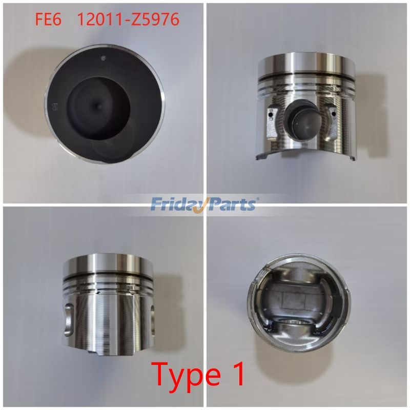 Kit de reconstrucción y reacondicionamiento para motor Nissan FE6 FE6T FE6-TA FE6TA Para Nissan