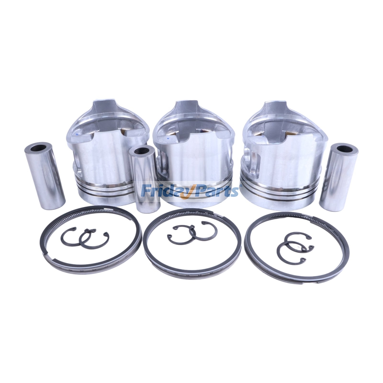Kit piston et segment pour moteur Shibaura J843pour