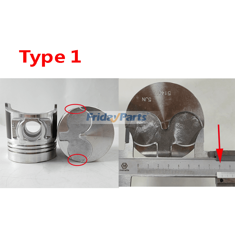 Kit de reconstrucción y reacondicionamiento para motor Shibaura N844 N844T N844L JCB Telehandler TLT30 TLT30D Para JCB