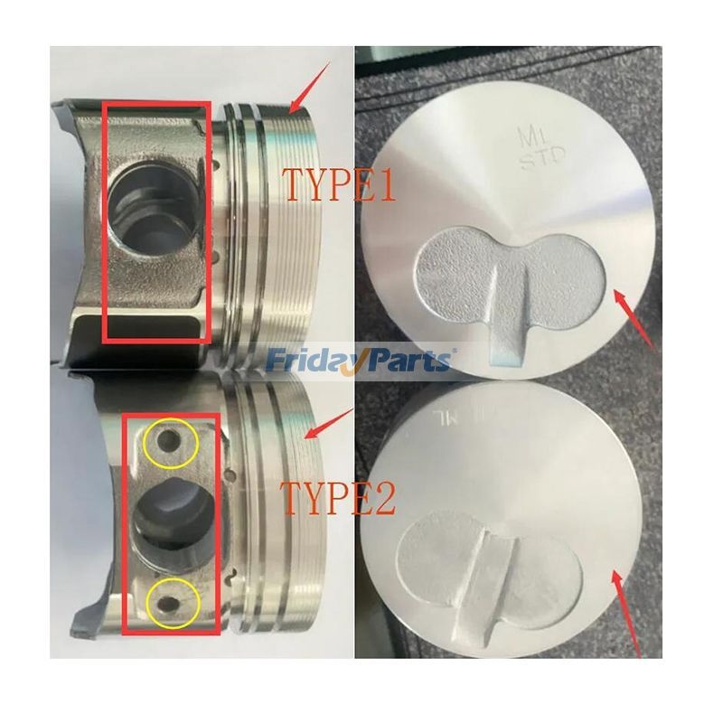 Overhaul Rebuild Kit for Yanmar Engine 3TNA72 3TNA72L 3TNA72E