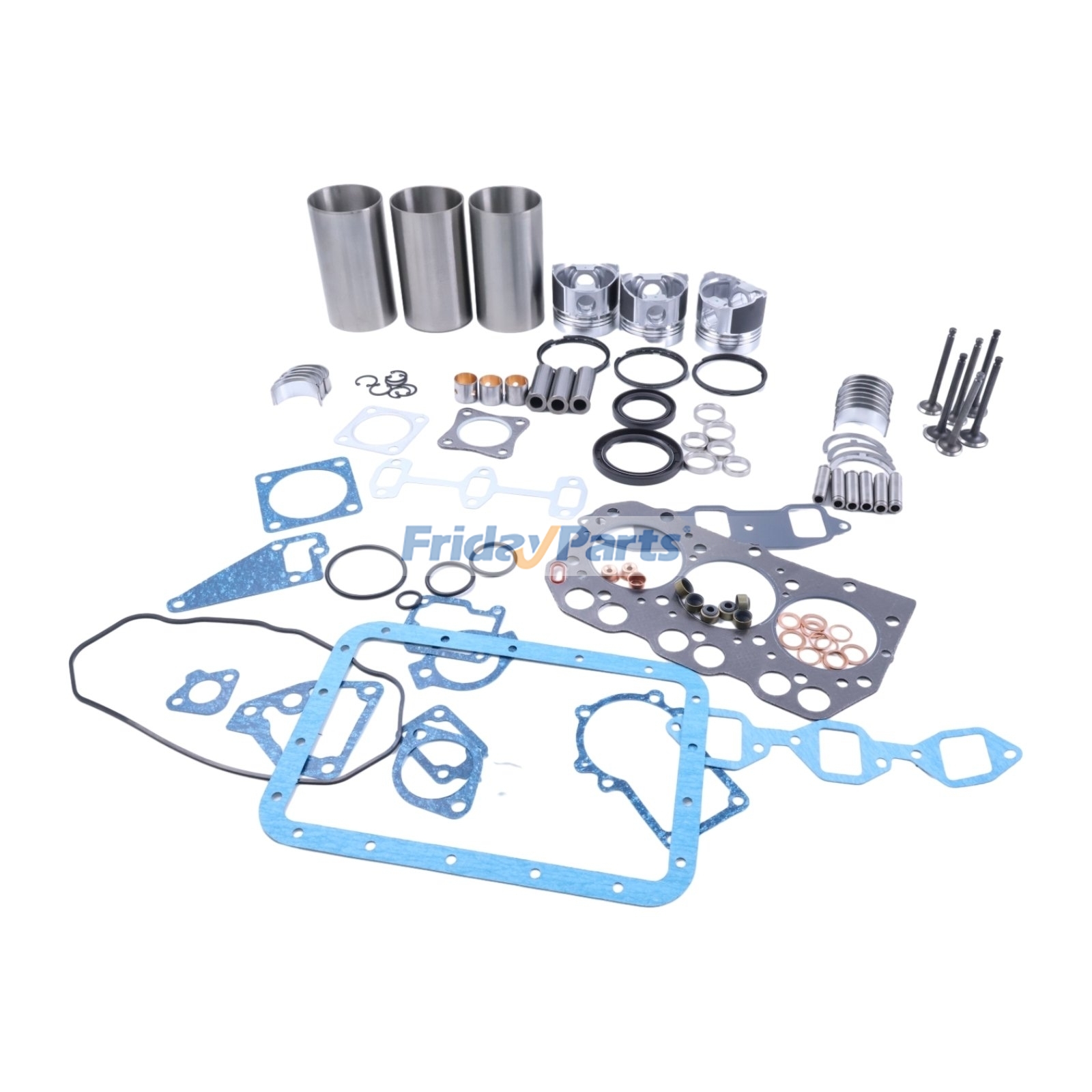 Überholungs- und Umbausatz für Yanmar-Motor 3TNA72 3TNA72L 3TNA72E Kobelco-Bagger SK15SR