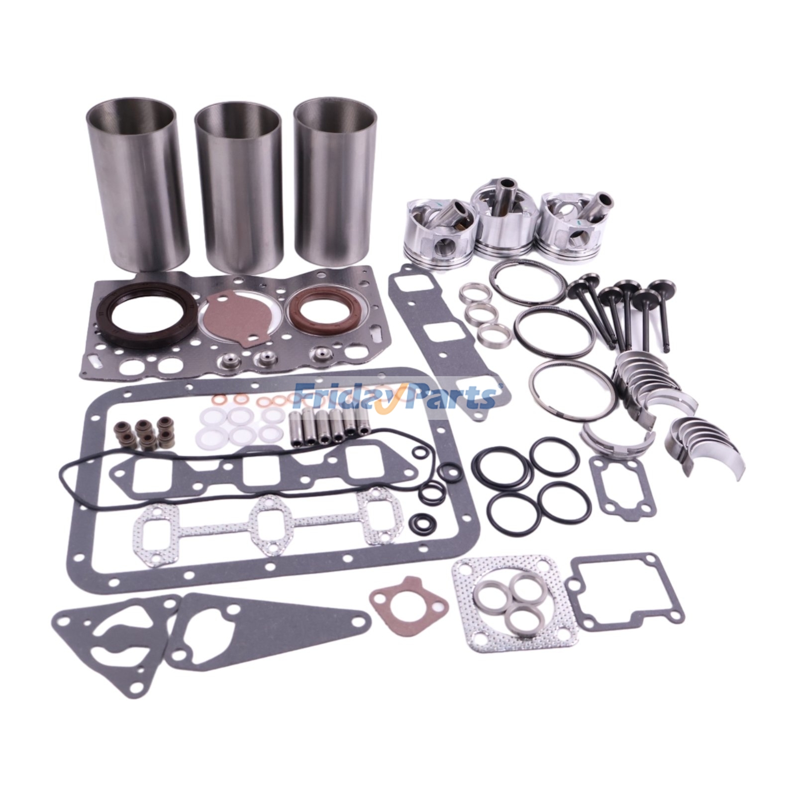 Overhaul Rebuilt Kit for Yanmar 3TNE68 3TNE68C Engine VIO15 VIO20 B15 2653A KE-3D KE-40