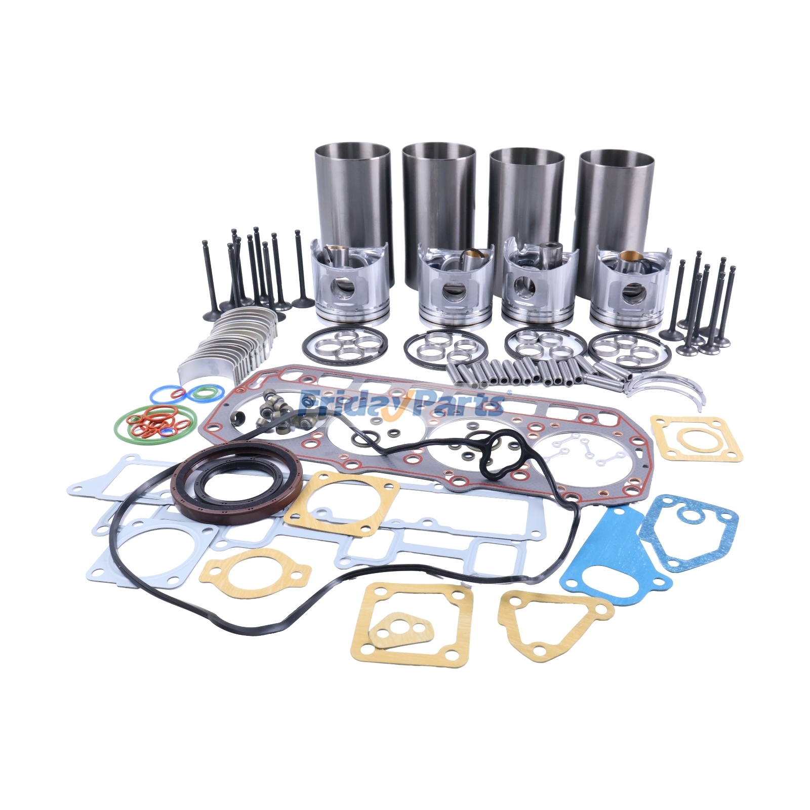  Overhaul Rebuild Kit 4TNV98 4TNV98T Komatsu For KOMATSU