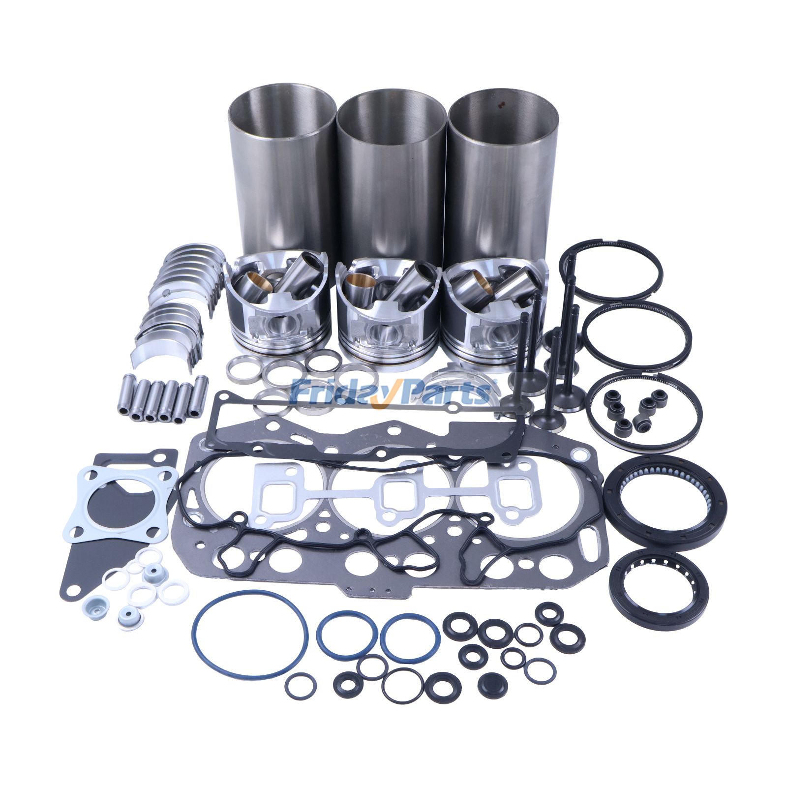 Kit de reconstrucción y reacondicionamiento para motor Yanmar 3TNV80 3TNV80F