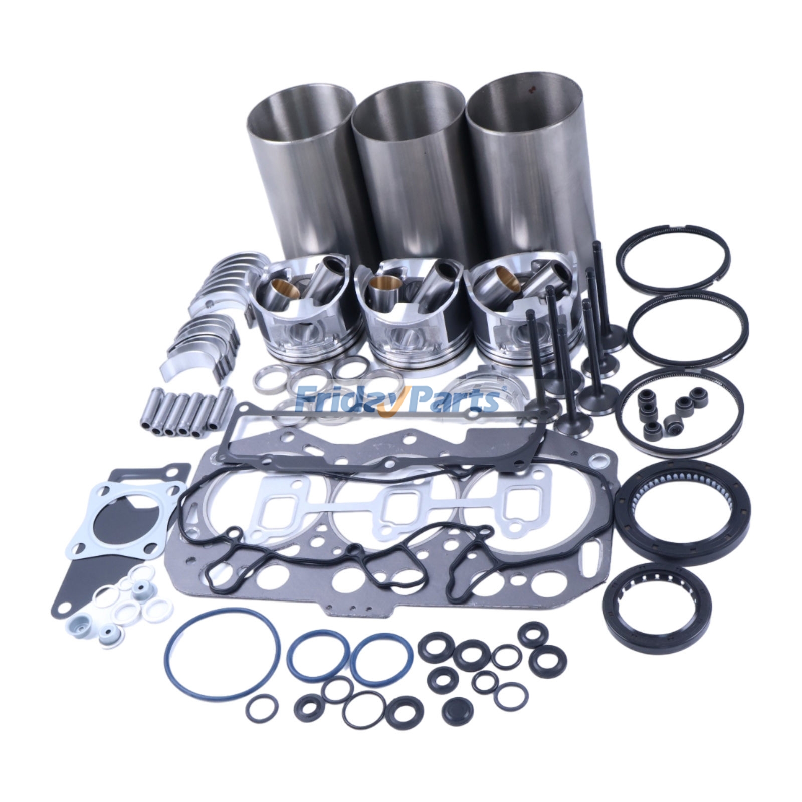 Kit de reconstrucción y reacondicionamiento para motor Yanmar 3TNV80 3TNV80F