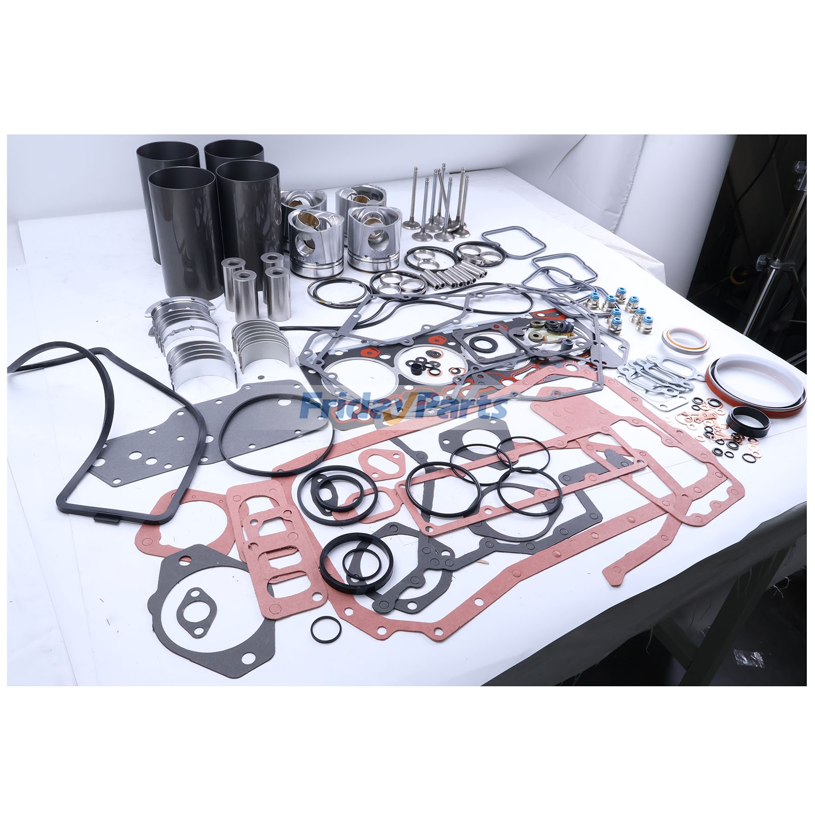 Overhaul Rebuild Kit compatible with Dozer,Engine,Excavator,Loader,Motor Grader