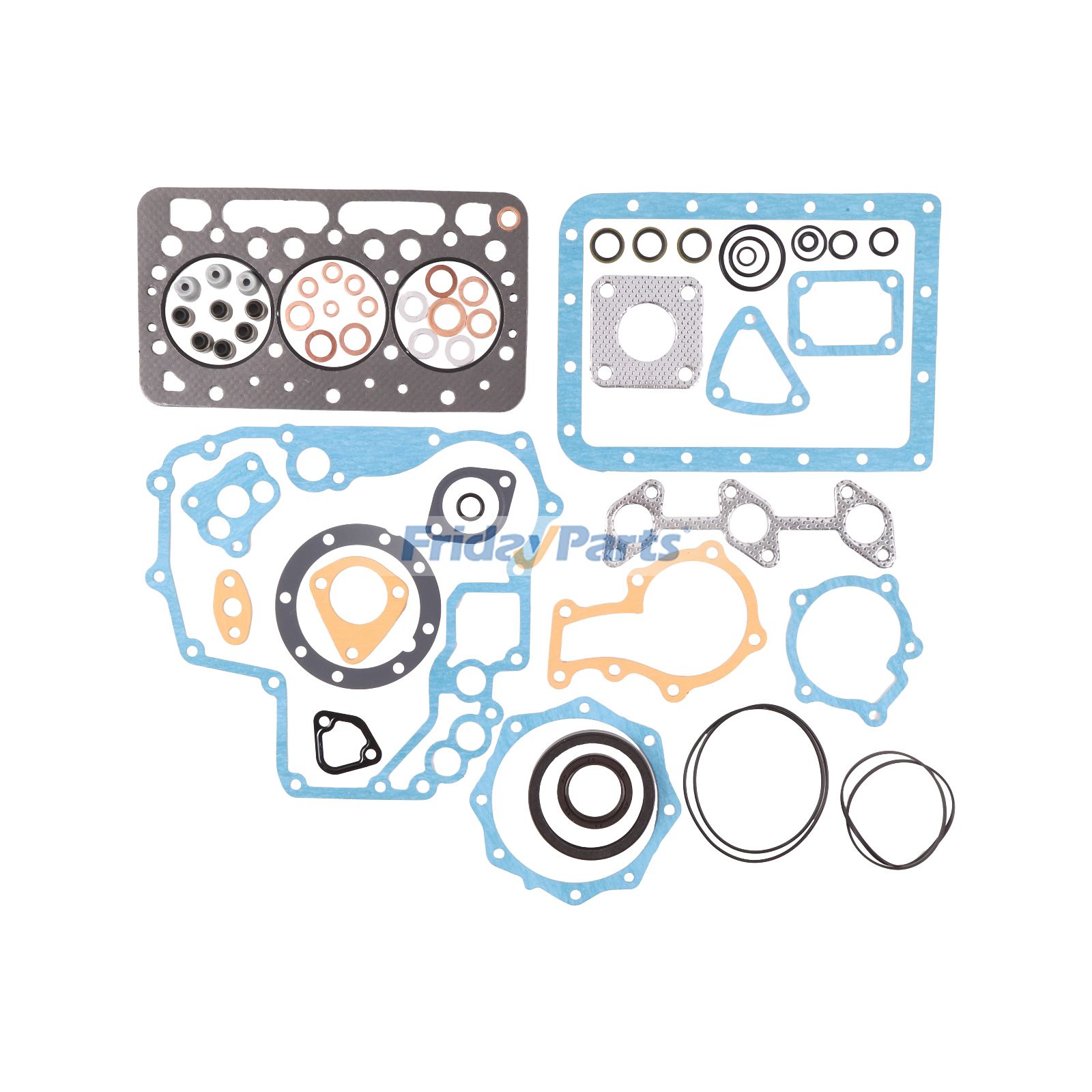 Kit de juntas de revisión 07916-29175 para motor Kubota D640