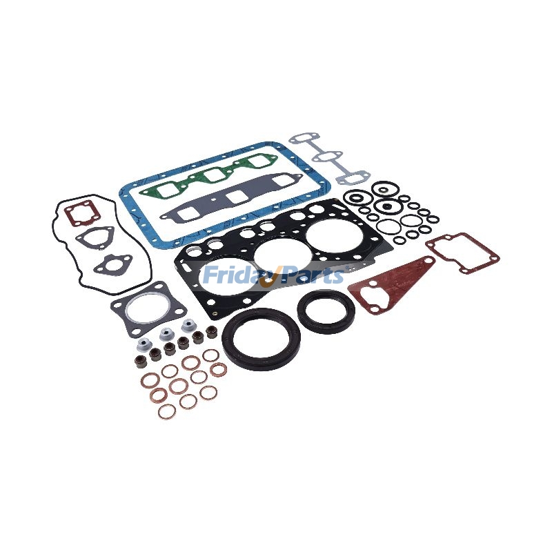 Kit de juntas de revisión para motor Komatsu 3D68E-3 Excavadora PC12R-8 PC15R-8 PC10R-1 PC05-7 PC12UU-2 de FridayParts