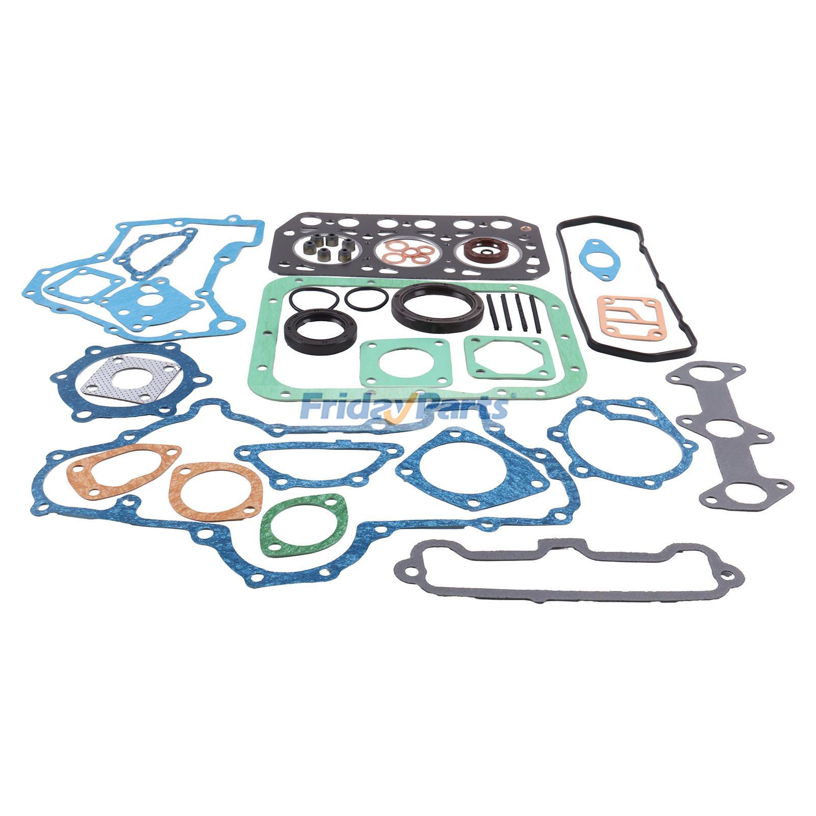 Kit de joints de révision pour moteur Mitsubishi K3BpourPour BOBCAT,Pour HITACHI,Pour Iseki,Pour Mitsubishi,Pour Nissan,Pour AUTRE MARQUE,Pour TEREX