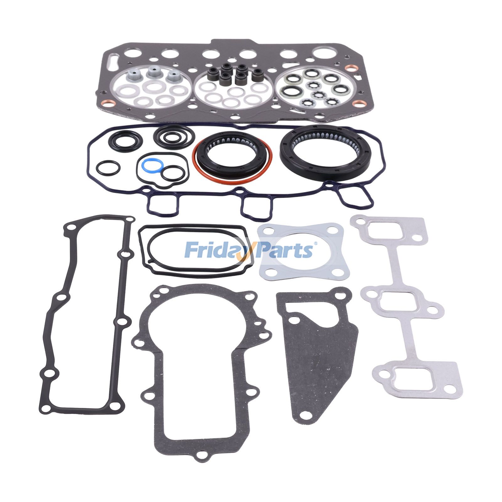 Überholungsdichtungssatz für Yanmar-Motor 3TNM74 3TNM74F