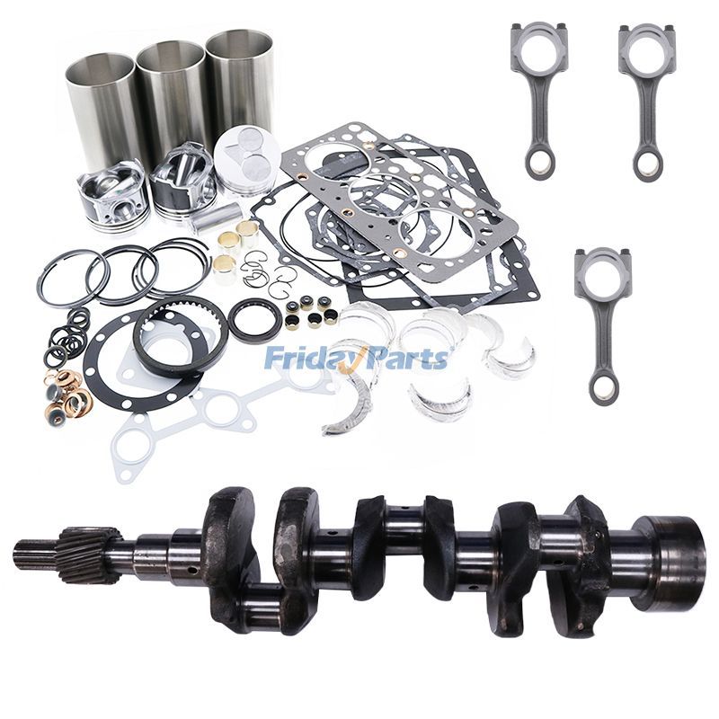 Standard Overhaul Rebuild Kit & Crankshaft & Connecting Rod for Kubota Engine D722