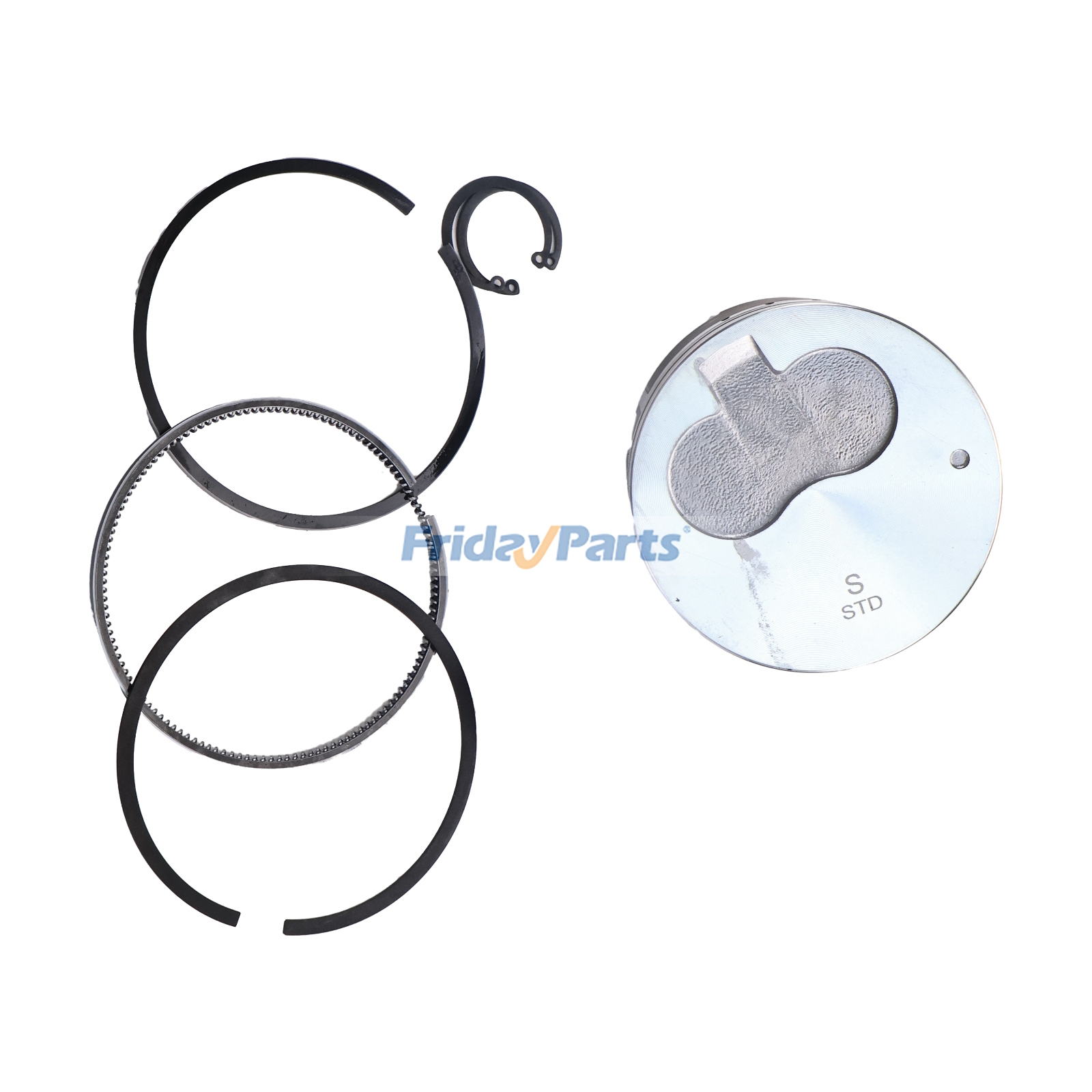 Overhaul Rebuild Kit for Cummins QSB3.3 B3.3 B3.3T Engine Daewoo Doosan Loader 460 470 Plus