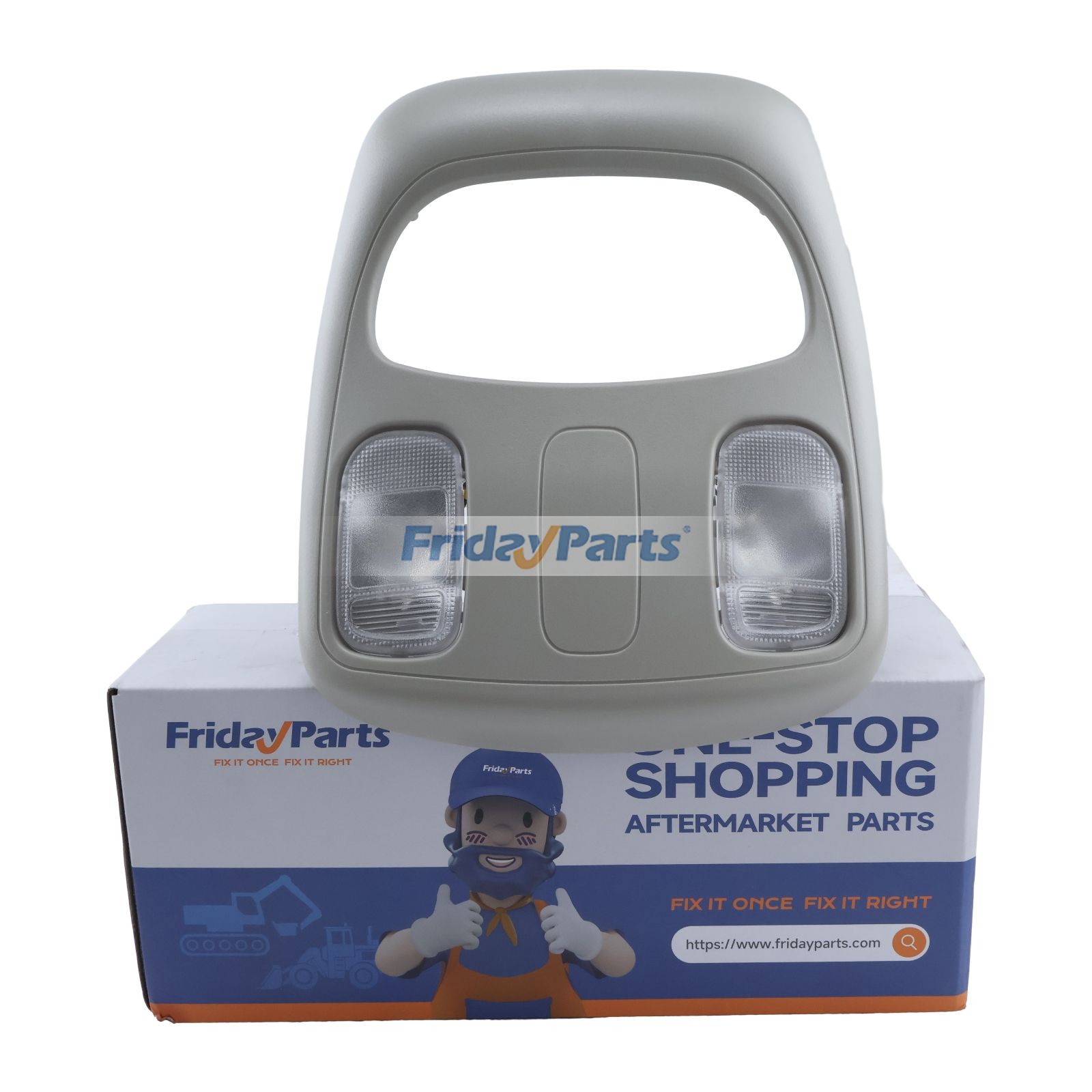 Overhead Console Housing Reading Light 1DK78BD1AA for Dodge Ram 1500 2500 3500 2002-2010