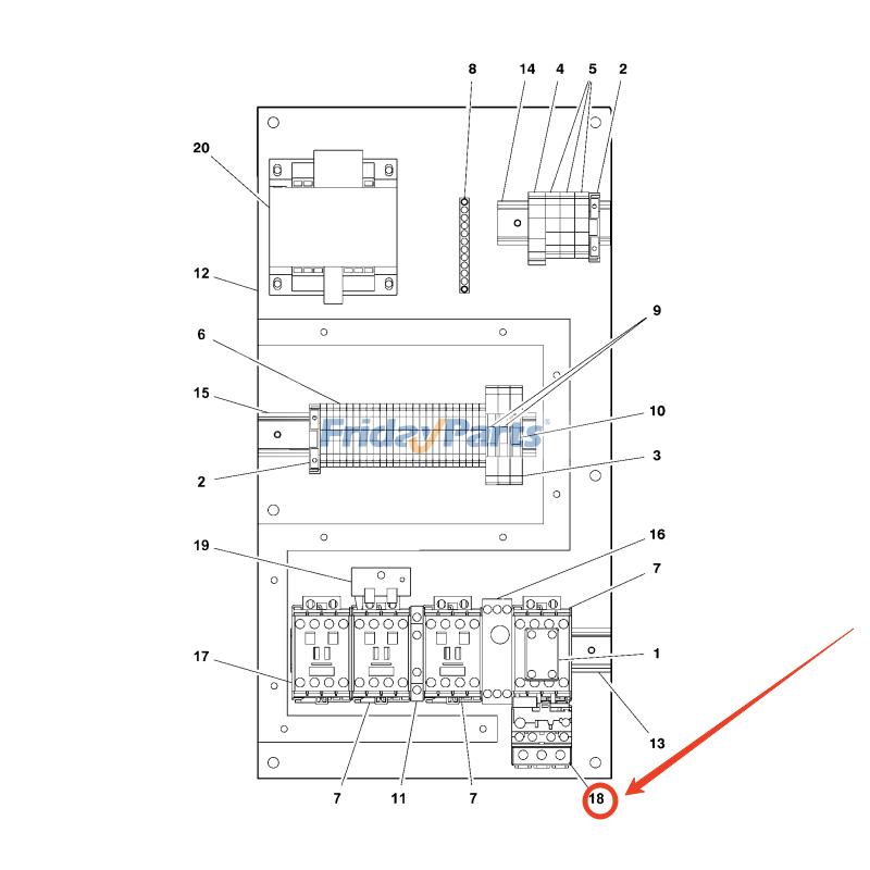 Overload Relay for Air Compressor