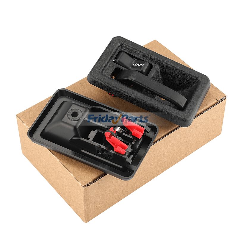 Pair Wrangler Inside Door Handles Interior LH & RH 55176476AB 55176477AB for 1987-2004 Jeep YJ TJ 2.4L 2.5L 4.0L 4.2L