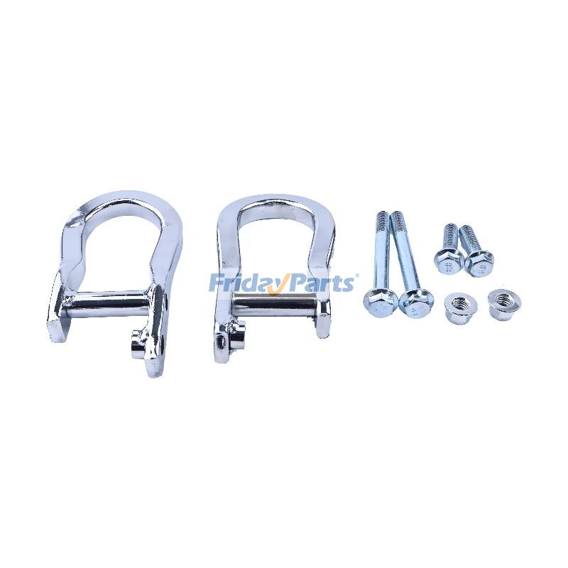 Paire de crochets de remorquage chromés 84072462 pour véhicule GMC Sierra 2007-2019pourPour AUTRE MARQUE