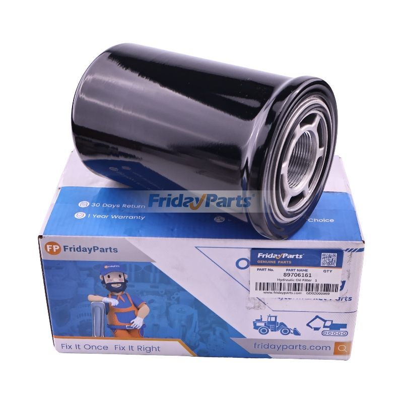 Filtro de óleo hidráulico 89706161 para New Holland Loader 555D 555E 575D 655D 675D Caterpillar CAT Tractor D6H