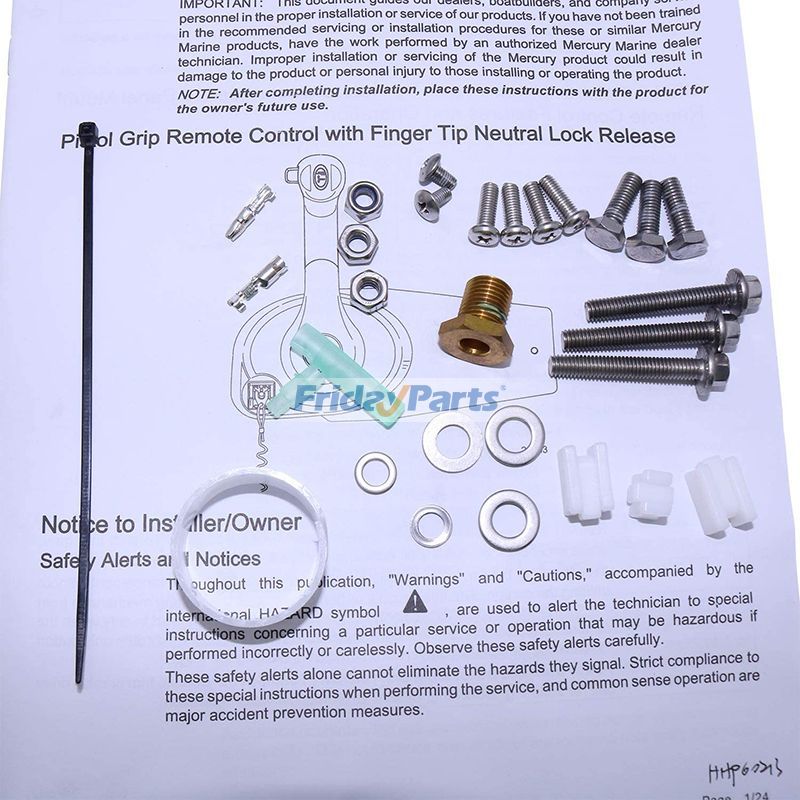 Télécommande à montage sur panneau Mercruiser Quicksilver pour Maritime Pour Mercury