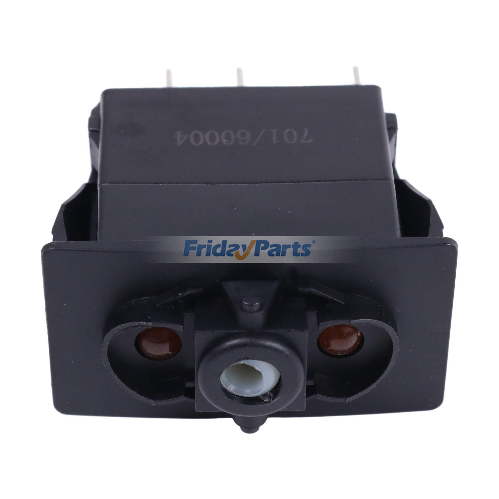 Interrupteur de panneau 12 V à 6 broches 701/60004 pour chargeuse JCB 1400B, 1550B, 1600B, 1700B, 214, 215, 216, 217, 3C, 3CX, 3D, 3DX, 4C, 4CN et 4CXpourPour JCB