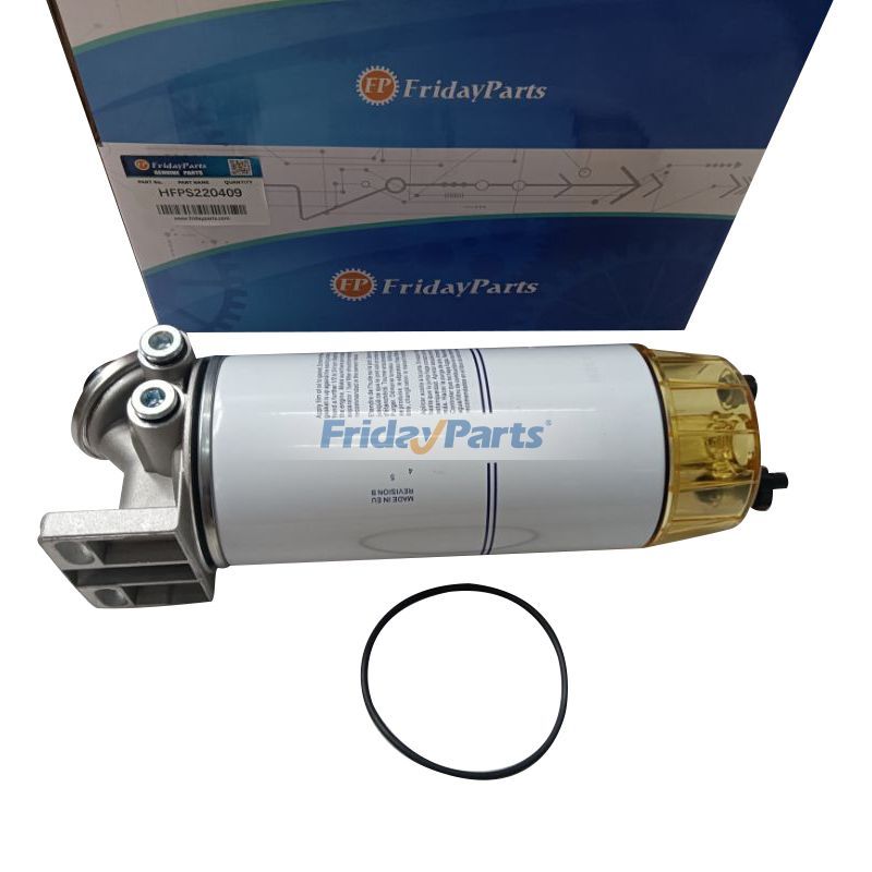 Parker Racor S3202 30 Mikron Kraftstofffilter Wasserabscheider Hand-Ansaugpumpe 3/8 NPT für Detroit Dieselmotor