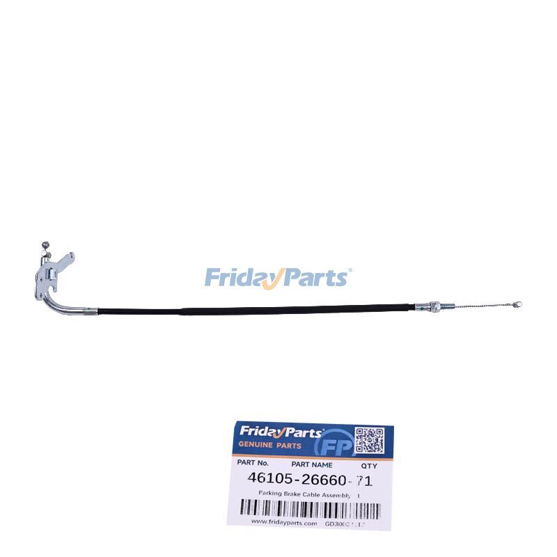 Cable de freno de estacionamiento 46105-26660-71 para montacargas Toyota Engine 1DZ 1ZS 4Y 3Z 2Z 02-8FDF15 02-8FDF18 02-8FDF20 02-8FDF25 02-8FDF30