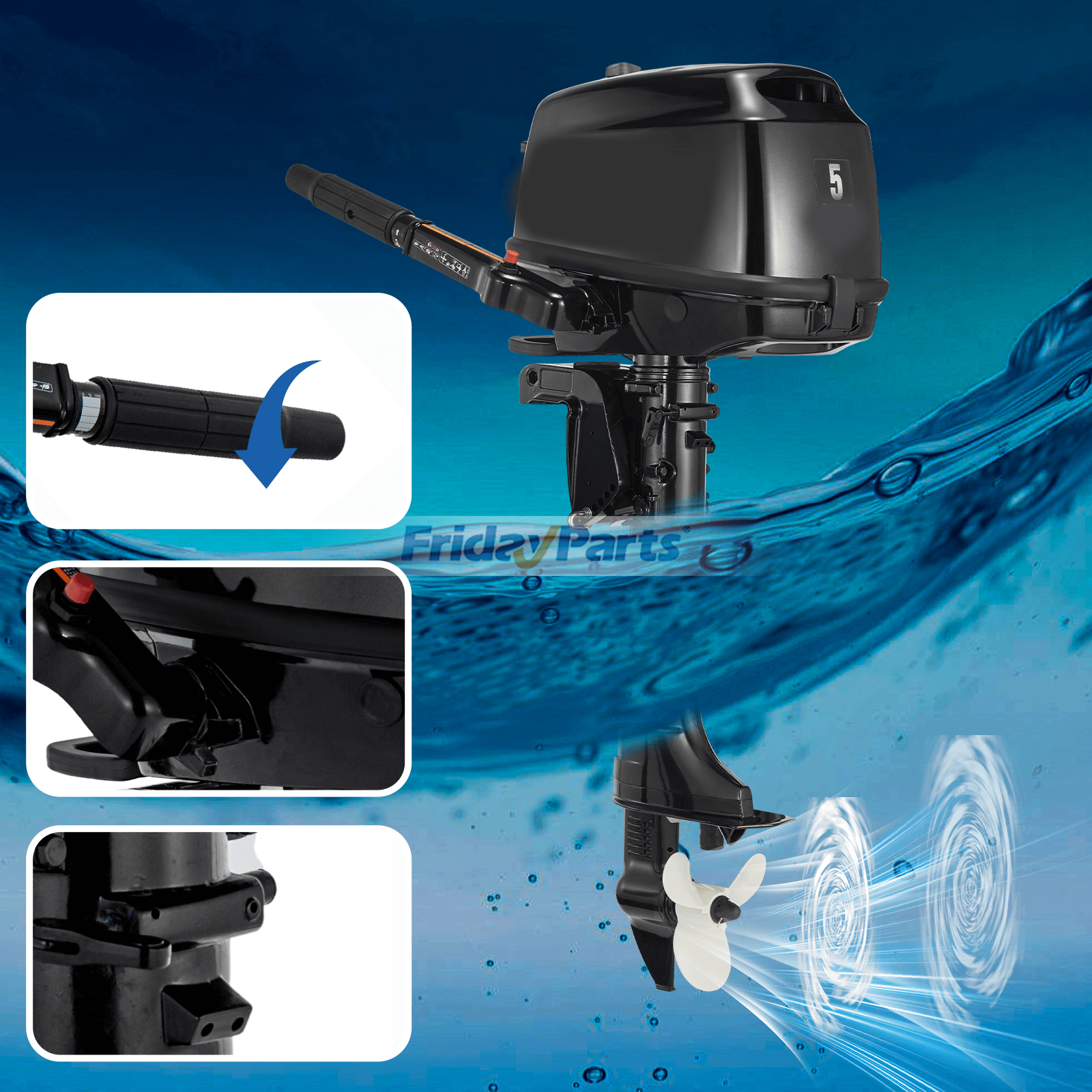 Außenbordmotorfür Marine