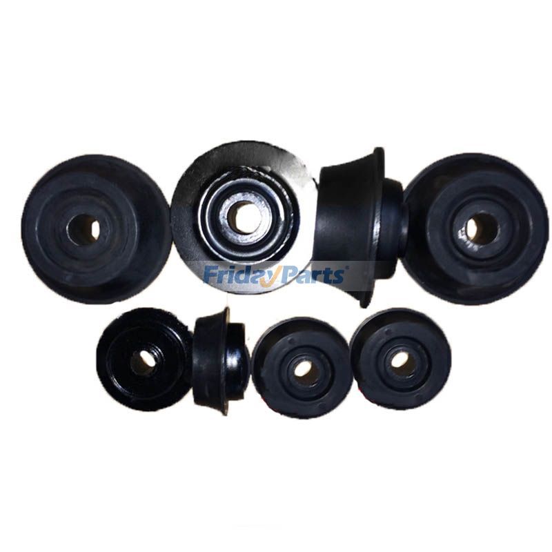 For Komatsu Excavator PC200-8 Engine Mounting Rubber Cushion Feet Bumper