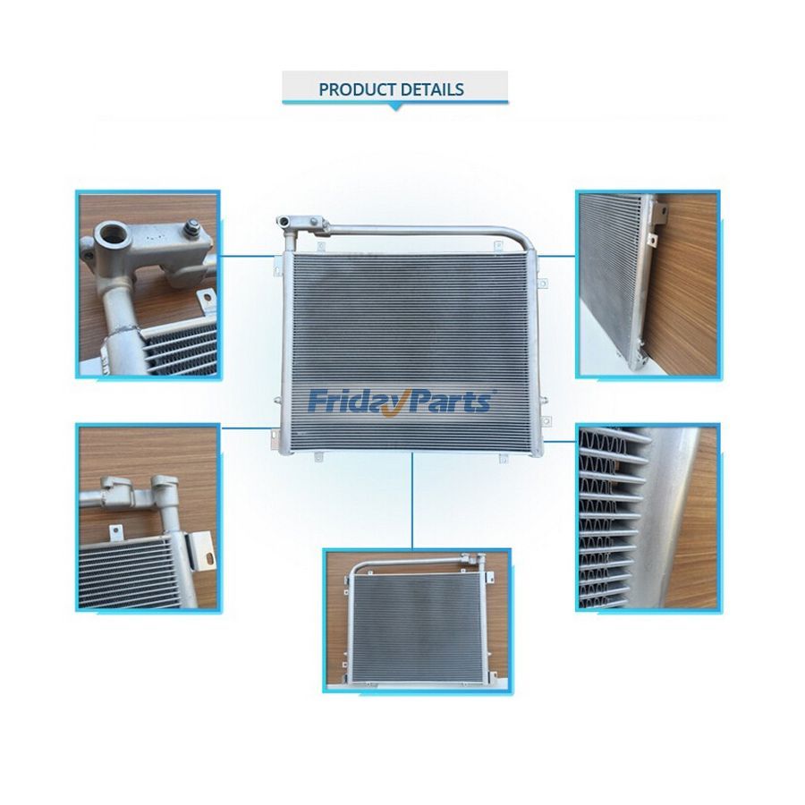 Refroidisseur d'huile hydrauliquepour Pelle