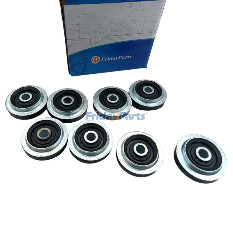 Pour les pieds de coussin en caoutchouc de montage du moteur de l'excavatrice Komatsu PC30