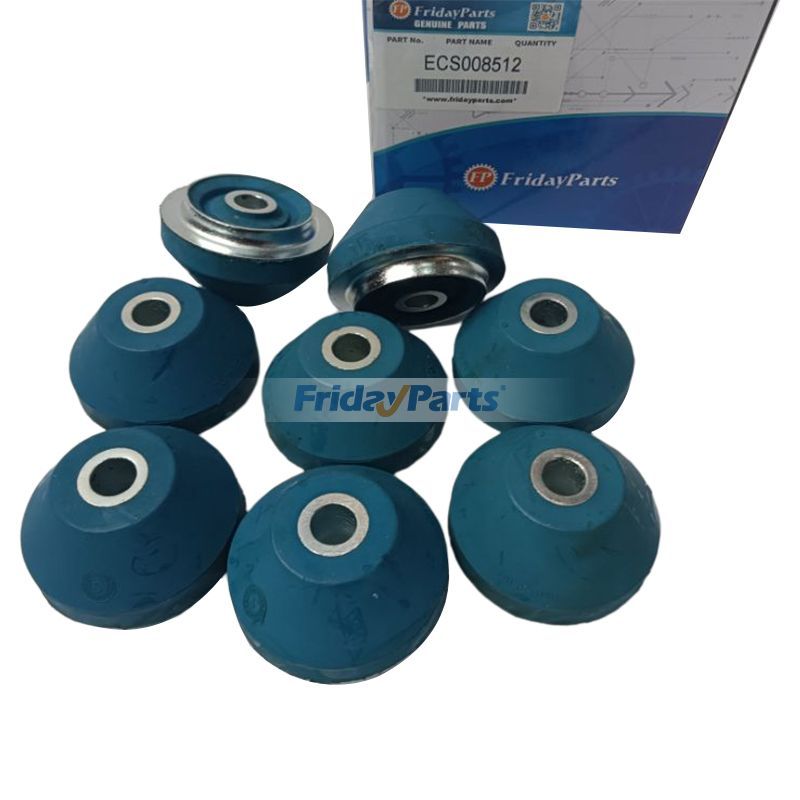 For Komatsu Excavator PC45 Engine Mounting Rubber Cushion Feet Bumper
