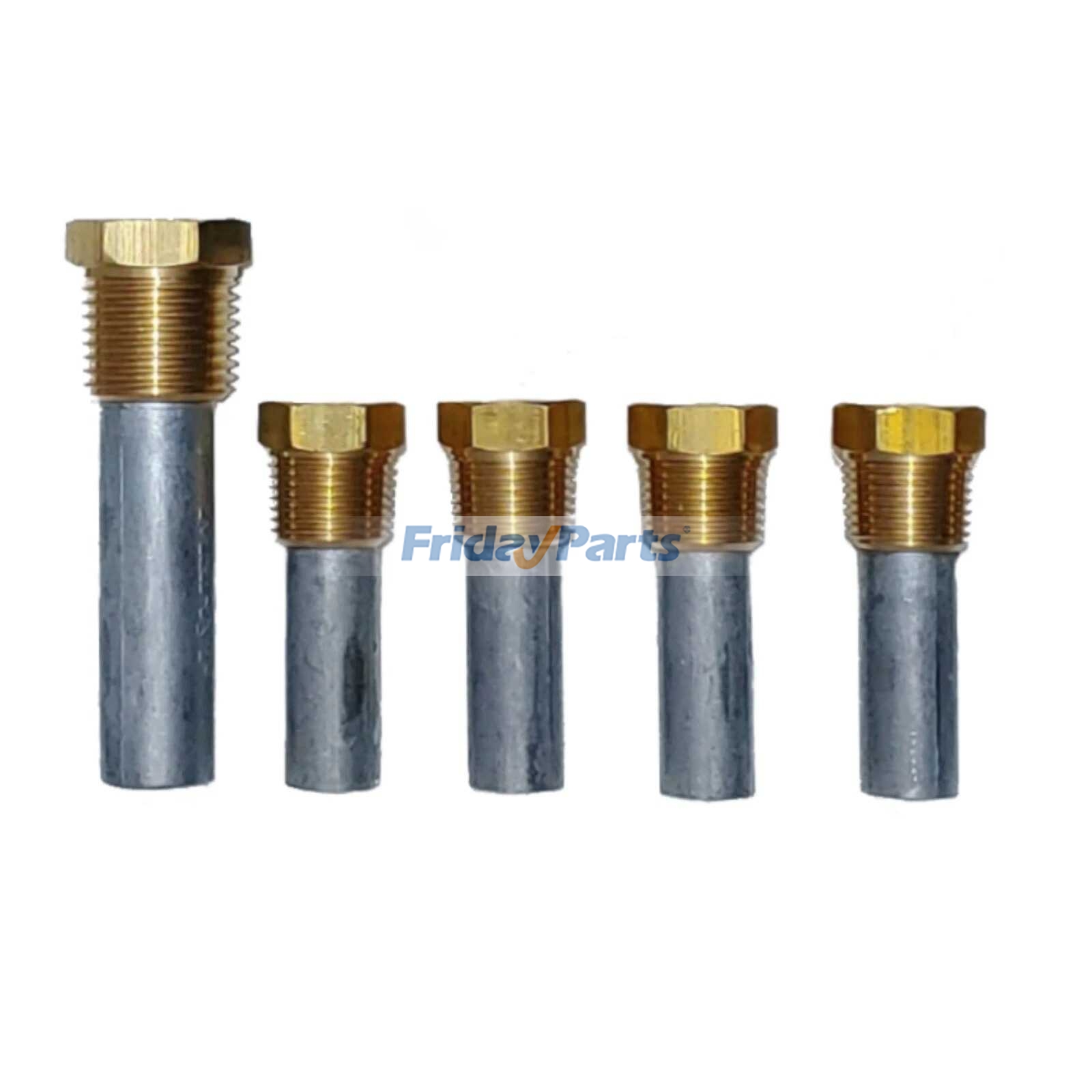 Kit d'anode crayon 119773-92600 pour moteur marin Yanmar 4LHA 4LV170 6LP 6LY 6LYA 4LV150Z 8LV370Z 4LV230 6LY2 8LV350