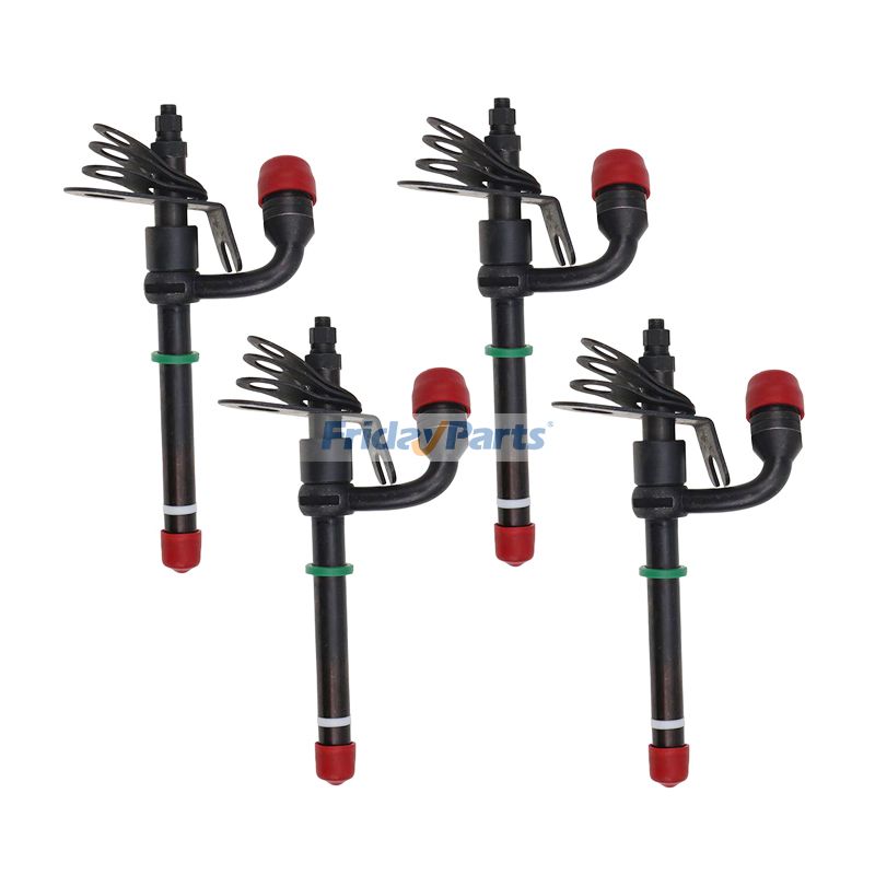 4 Pieces Pencil Fuel Injector RE57469 RE60062 32262 for John Deere Engine 3029 4045 6068 6090 6136 Tractor 5055E 6250R 5075E 6M250 7R350 8R410 9R540 6210R