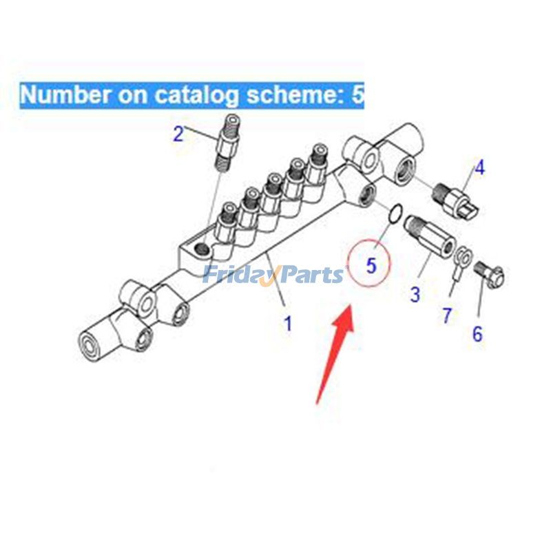 Bague Picco ND095444-0020 pour Komatsu D65EX- 12U D65WX- 12 D65EX- 15 D65EX- 15EO D65PX- 15 D85EX- 15 D85PX- 15