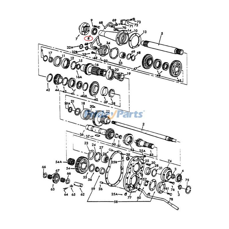 Pilot Bearing for Tractor