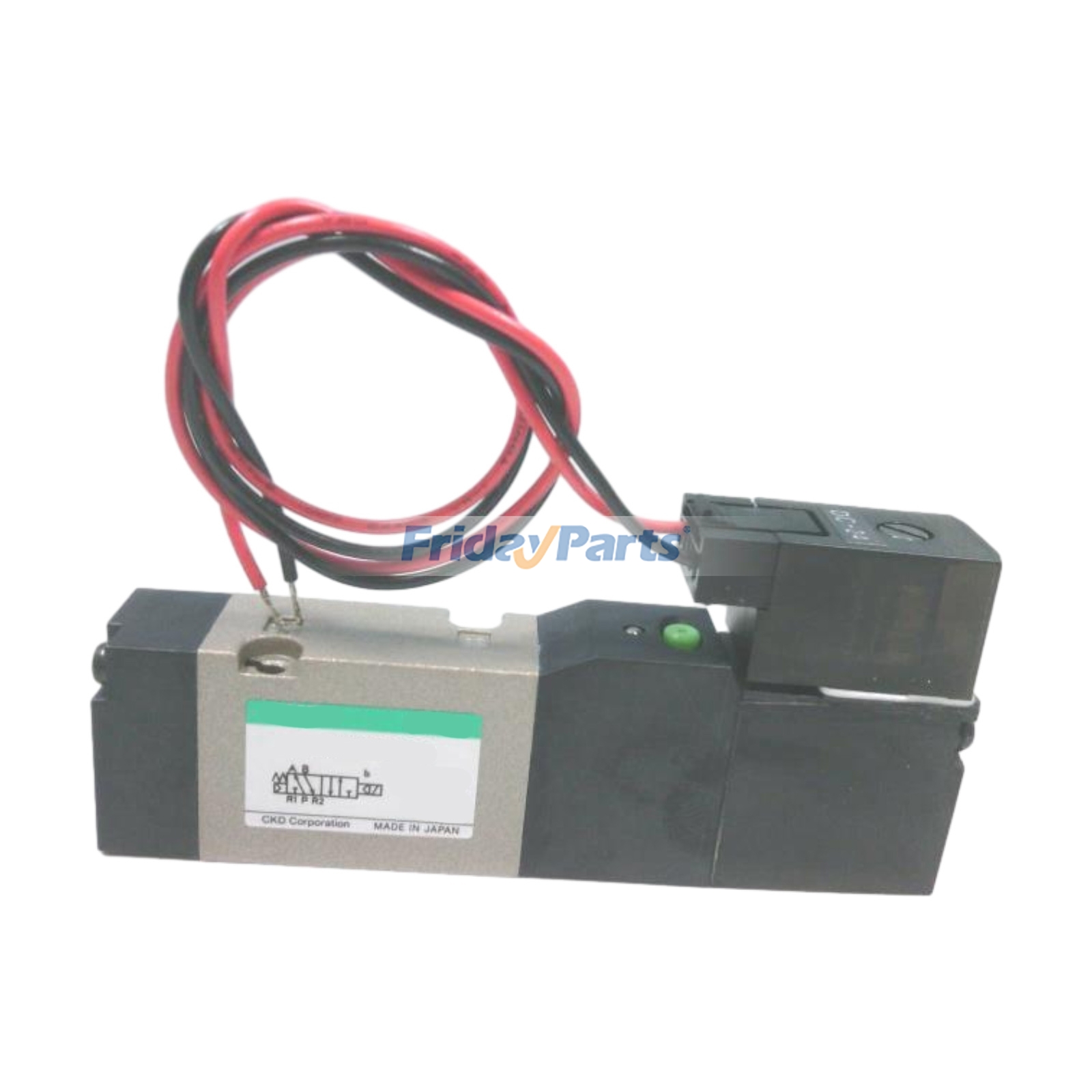 Pilot-Operated Solenoid Valve - Replaces CKD Corporation 4KB119-00-C2-DC24V