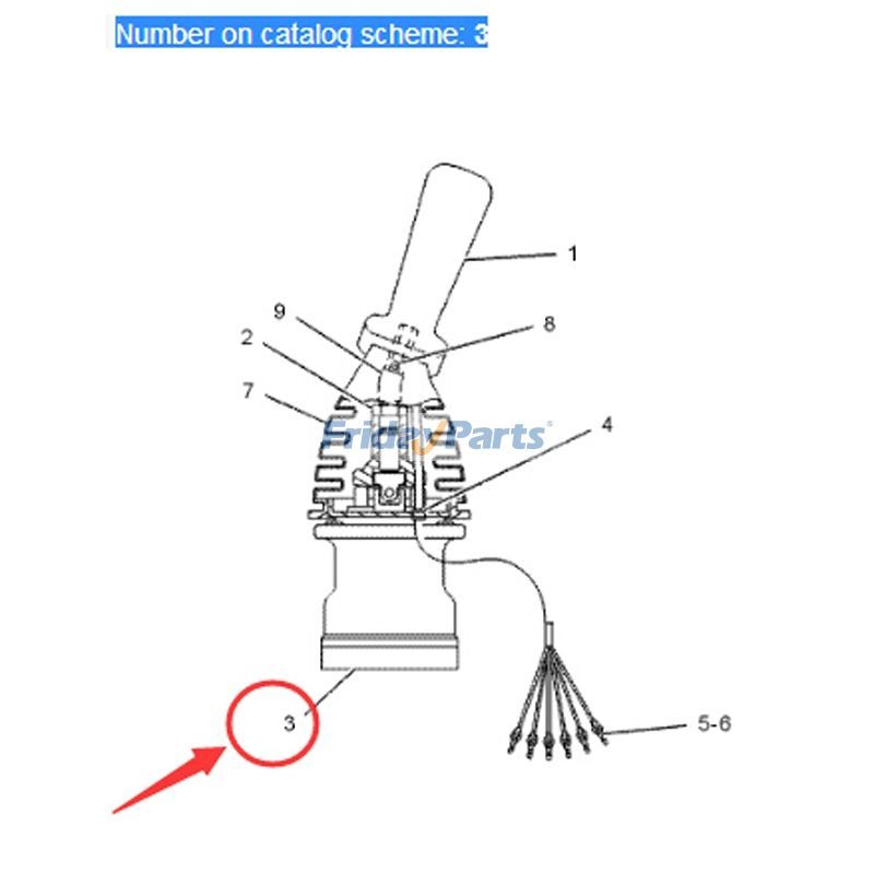  Pilot Valveerpillar CAT 311312 For CAT