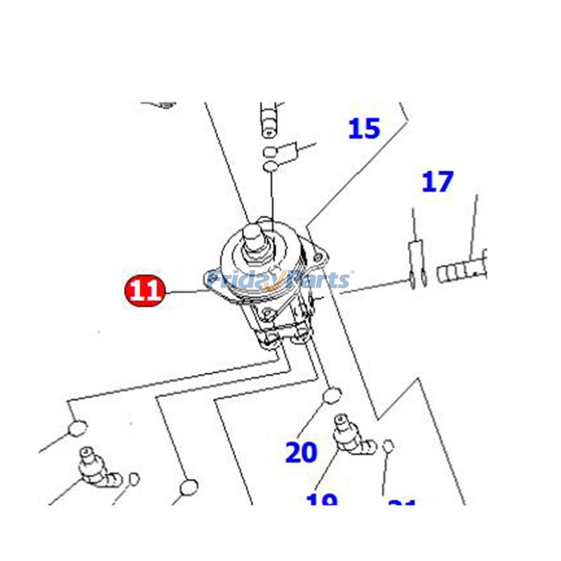 Pilot Valve for Excavator