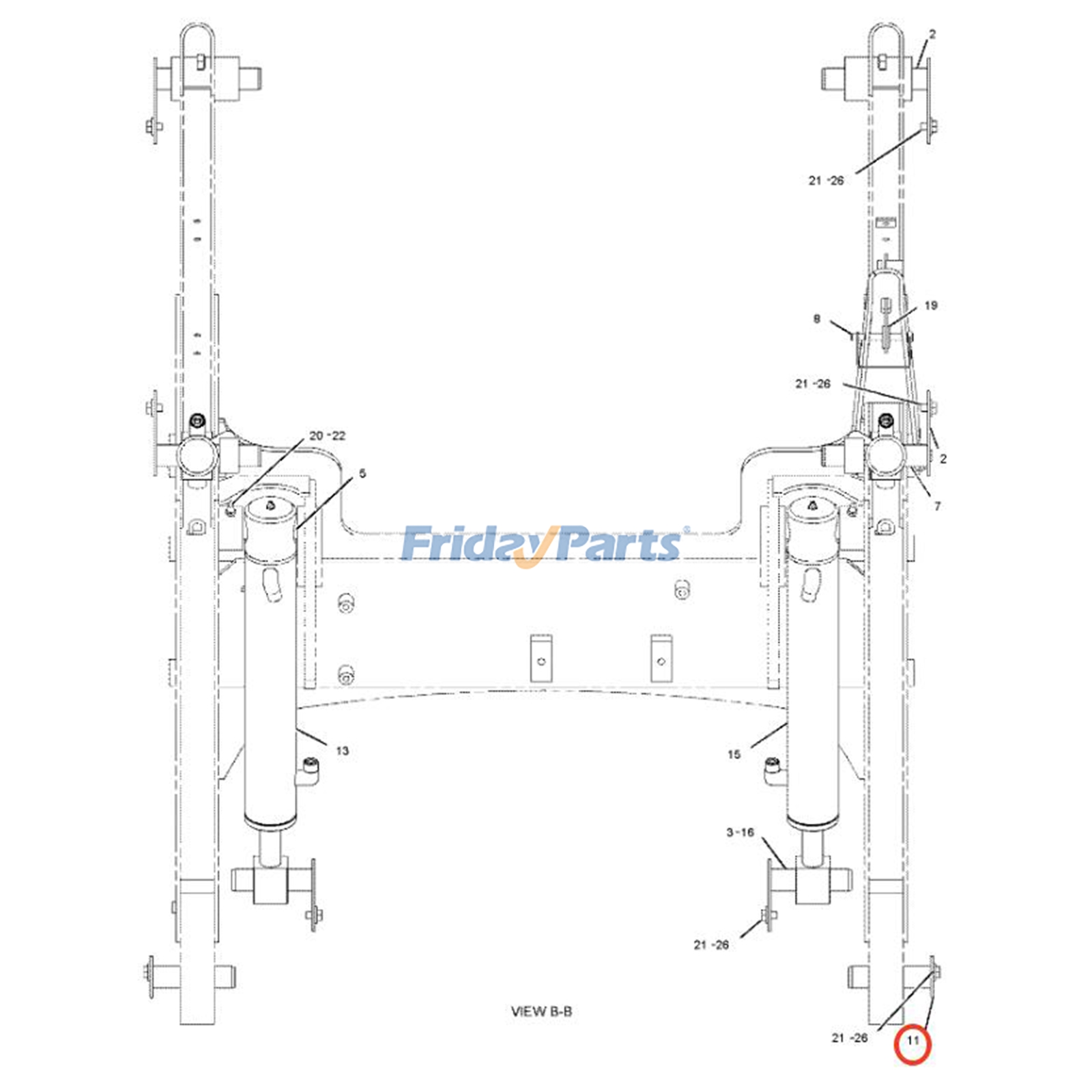 Pin for Engine,Loader