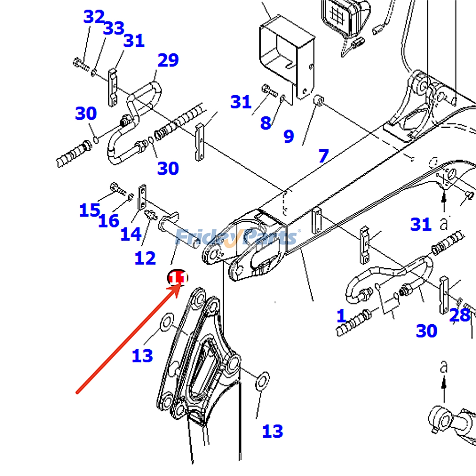 エクスカベーター ピン