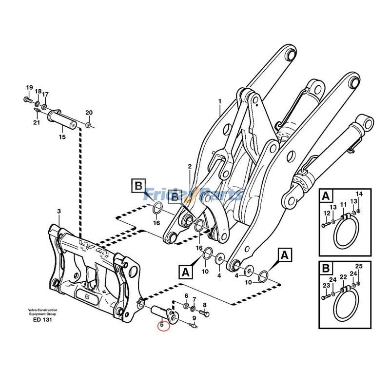 Pin for Excavator,Loader