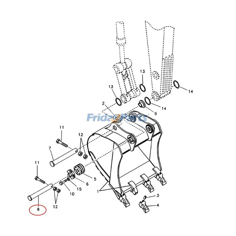 Pin for Excavator,Loader
