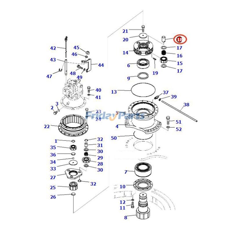 Pin for Excavator,Loader