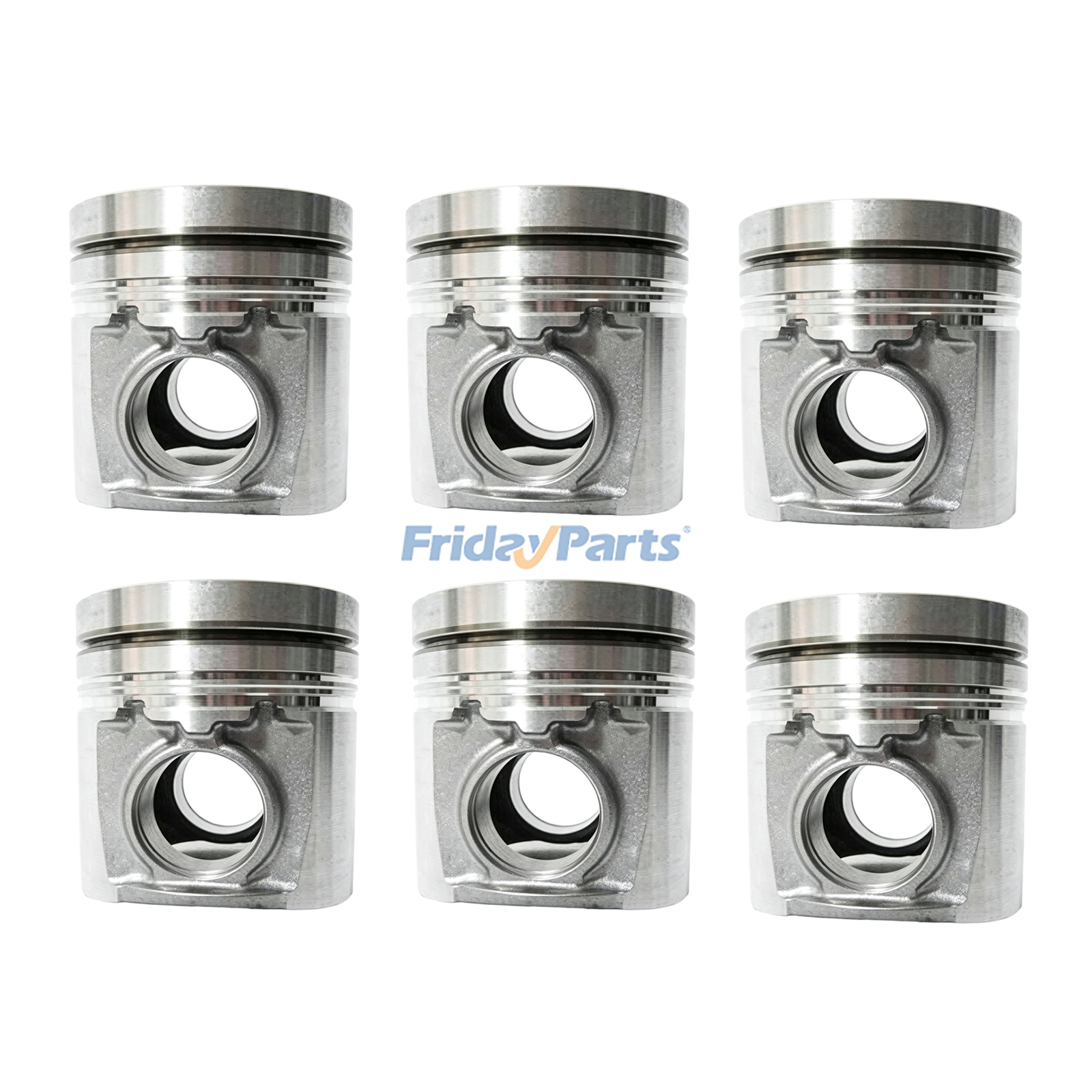 1 Set Piston 3907157 for Cummins 4B 4BT 4BTA 4BTAA 6B 6BT 6BTA 6BTAA Engine