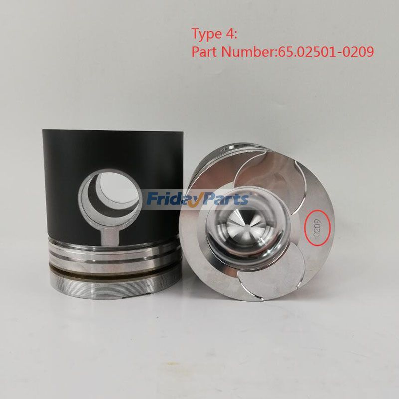 Kit piston STD avec segment Daewoo 340LC 500LC-V 420LC-V 470LC-V de FridayParts