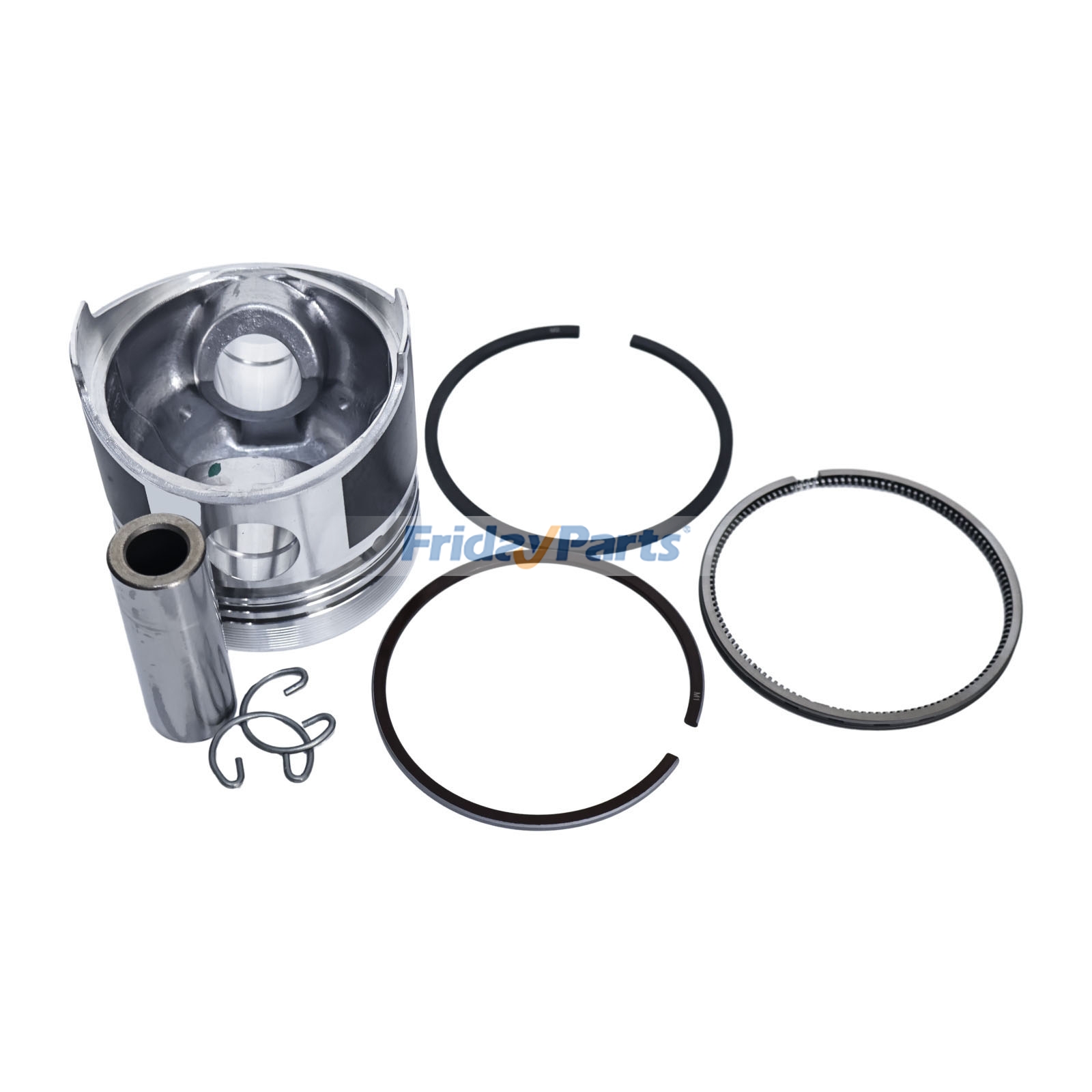 Piston Assembly 121450-22091 for Yanmar Engine 3T72 3T72SB 3T72SA 3T72H Tractor YM169 YM169D YM180 YM180D YM186