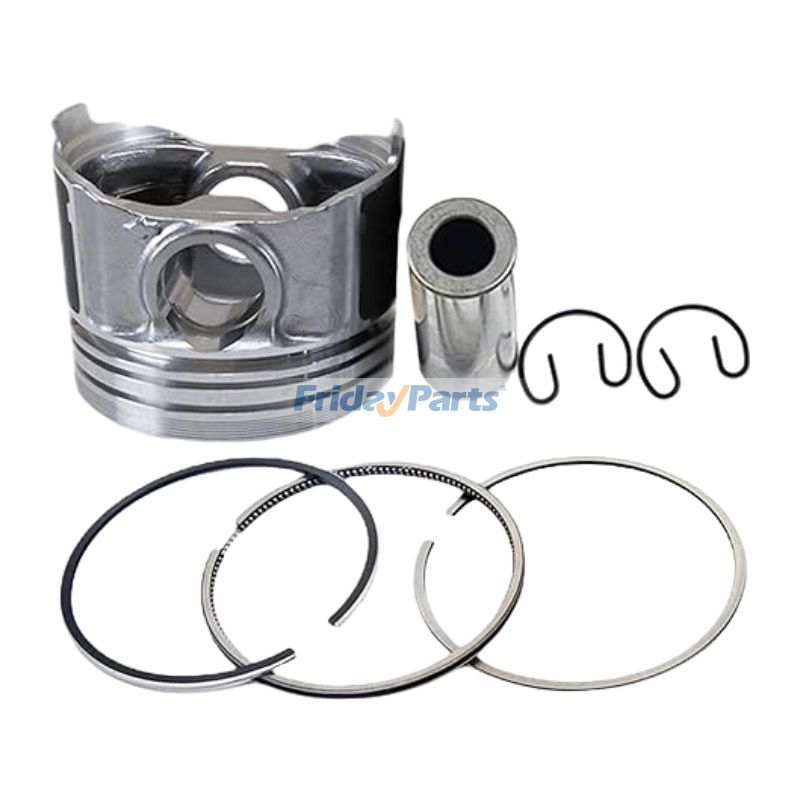 Piston standard avec segment 1G868-21110 pour moteur Kubota V2403 IDI, tracteur L3830D BX2670 M7060D, chargeur R520S1T3, excavatrice KX018-4
