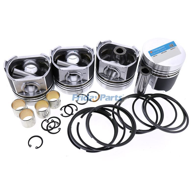 Kit piston pour moteur Deutz F4L913 BF4L913 F4L913G F4L913T