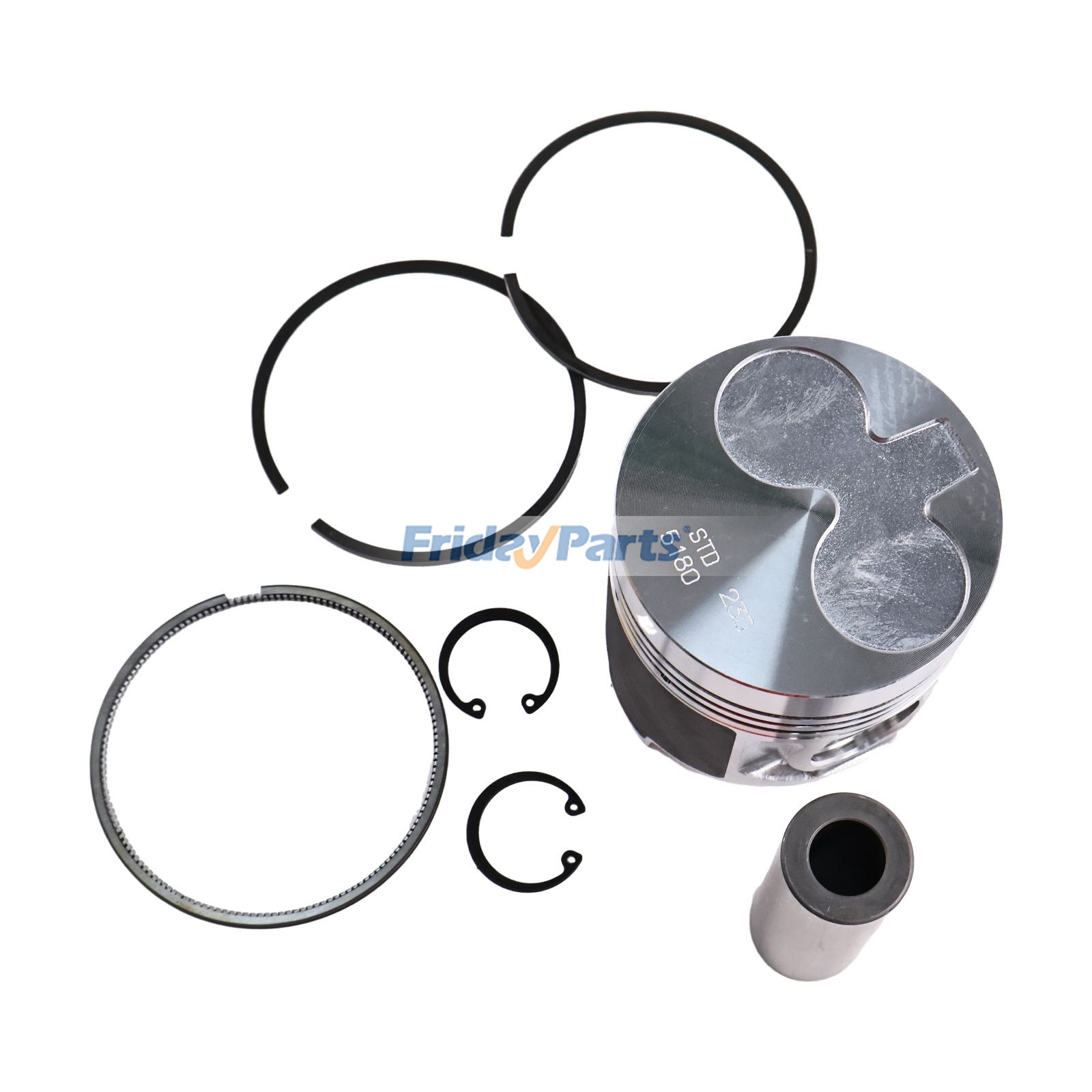 Kit de pistón 115017541 MT40285065 para motor ISM Shibaura N844 CASE DX31 DX35 Tractor New Holland T1510 T1520 de FridayParts